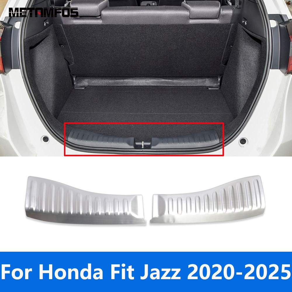 Bumper Plate 10Kg - แผ่นกันรอยขอบประตูท้ายรถยนต์ สำหรับ Honda Jazz Fit ปี
