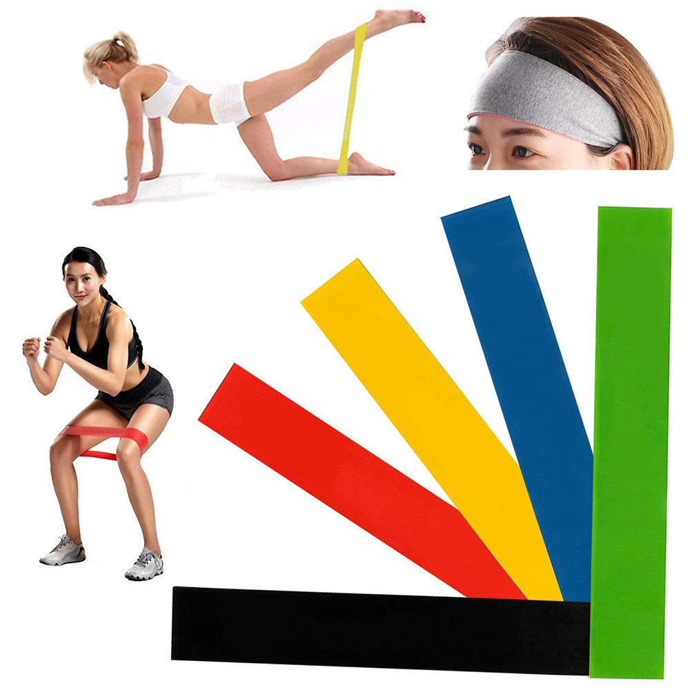 1-5 ชิ้นอุปกรณ์ออกกำลังกายยางย - Crossfit Ga บทวิจารณ์และราคา